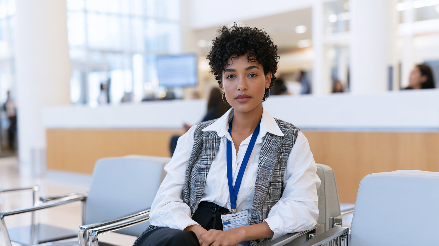 Healthcare professional waiting during an administrative review related to EMT or paramedic certification in Nevada.