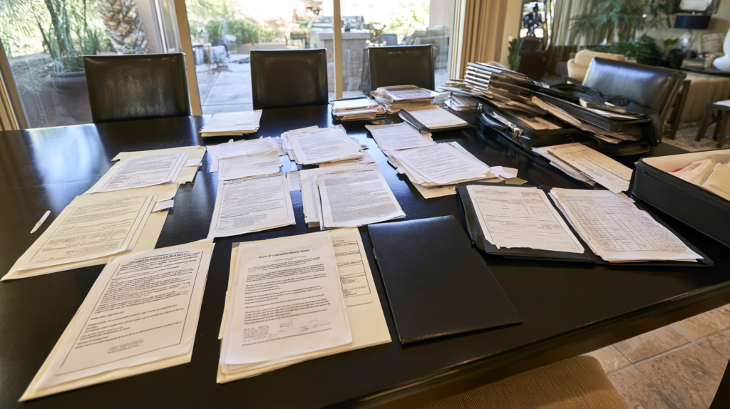 Criminal and immigration case documents prepared for a USCIS citizenship interview involving a sealed Nevada record.